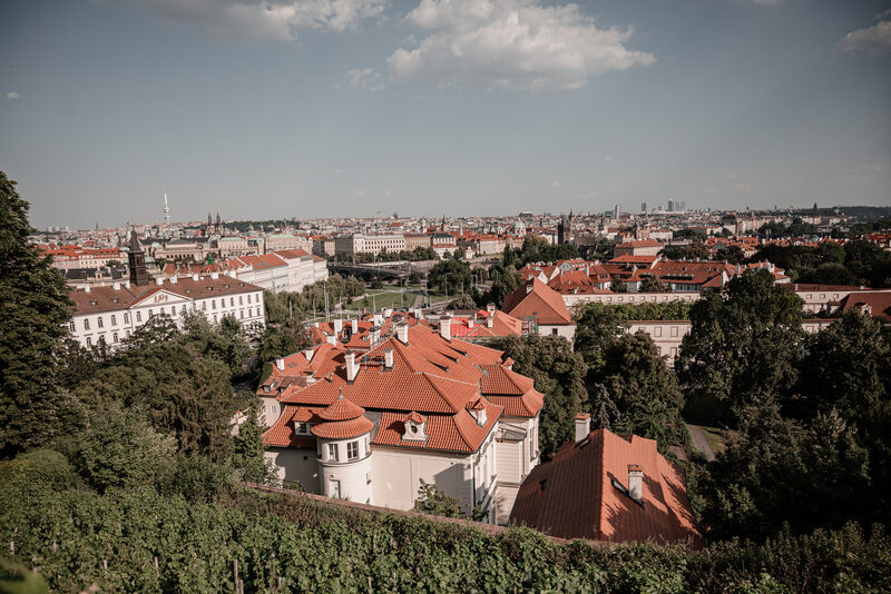 View over Prague